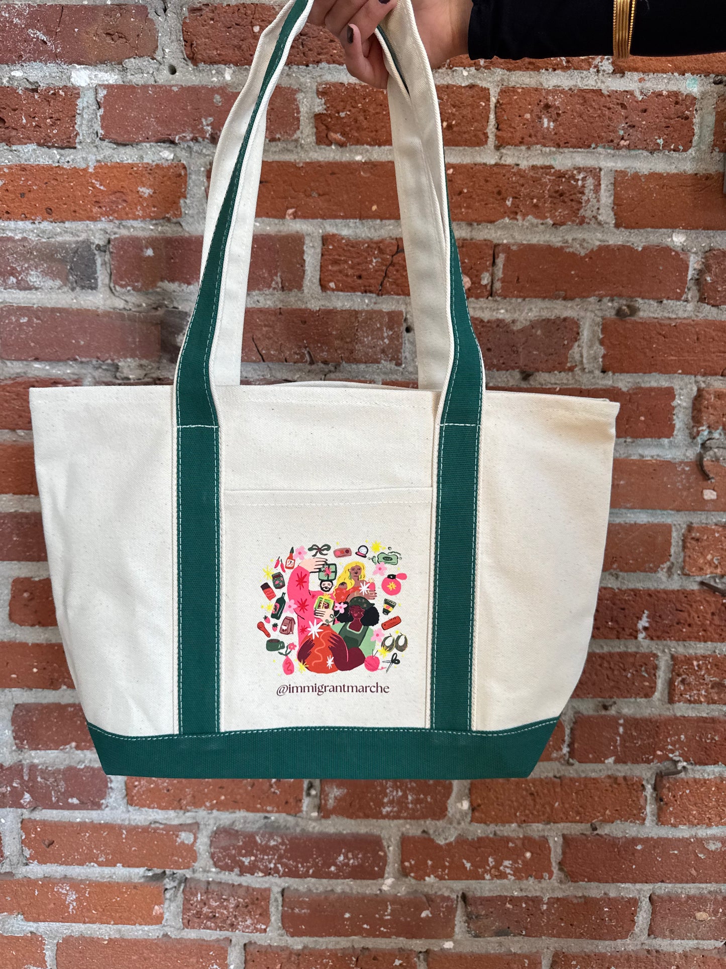 Limited Edition Immigrant Marché Tote Bag