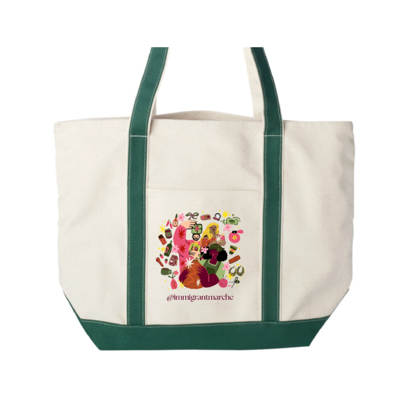 Limited Edition Immigrant Marché Tote Bag