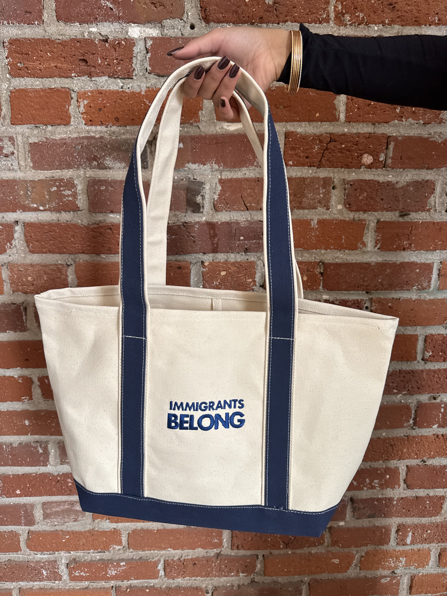 Limited Edition Immigrants Belong Tote Bag