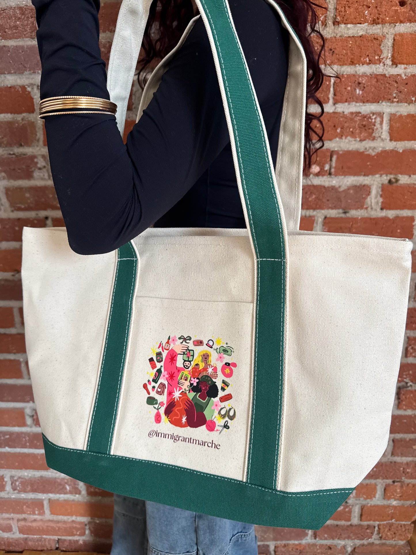 Limited Edition Immigrant Marché Tote Bag