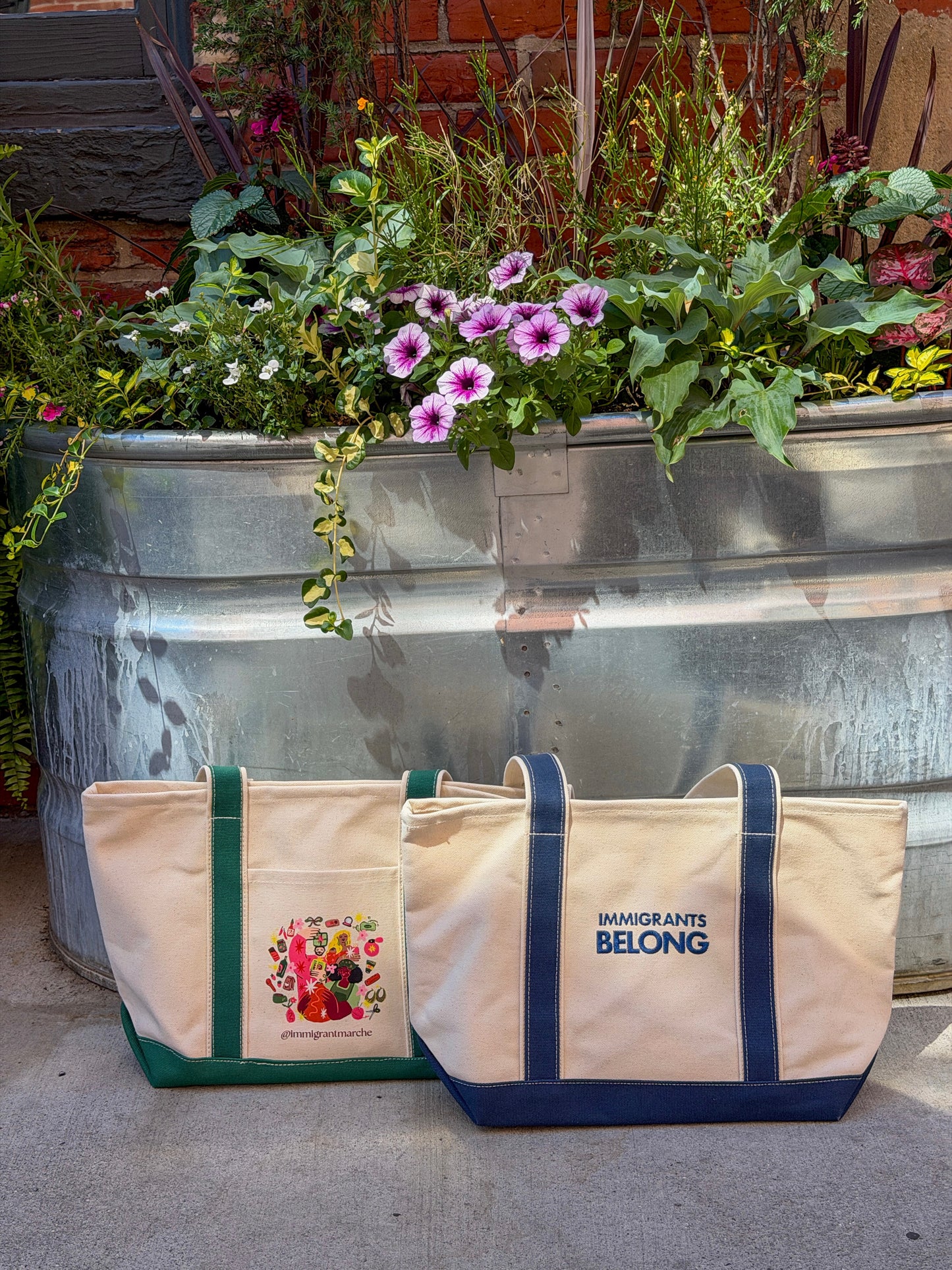 Limited-Edition Immigrant Marché Tote Bag