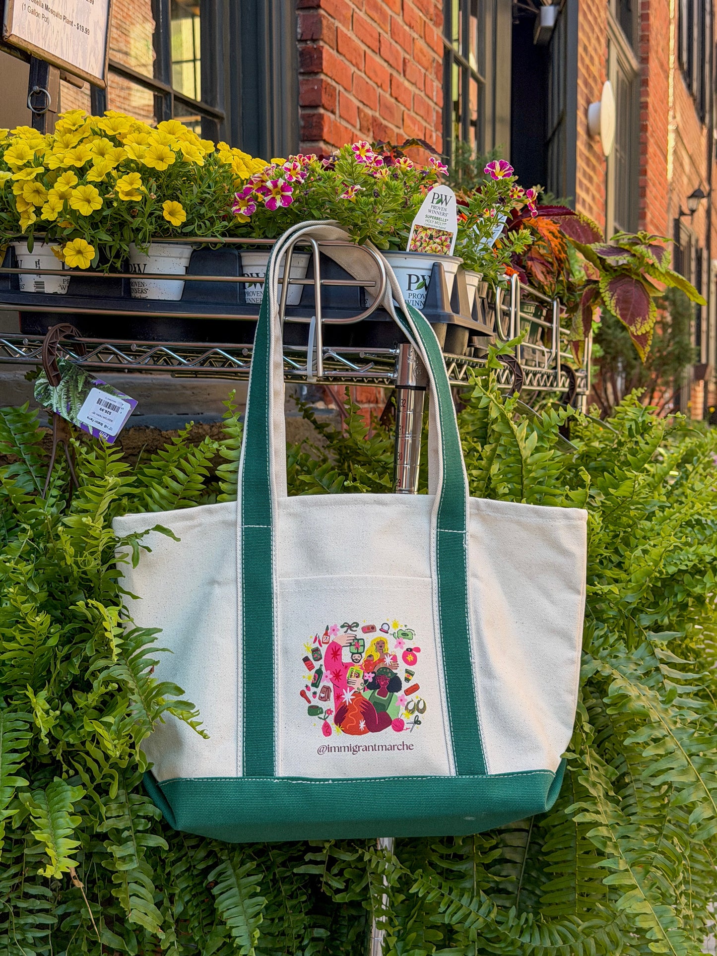 Limited-Edition Immigrant Marché Tote Bag